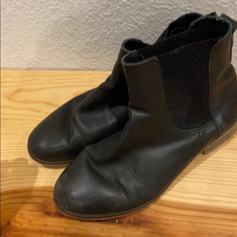 Black Leather ASOS Chelsea Boot
